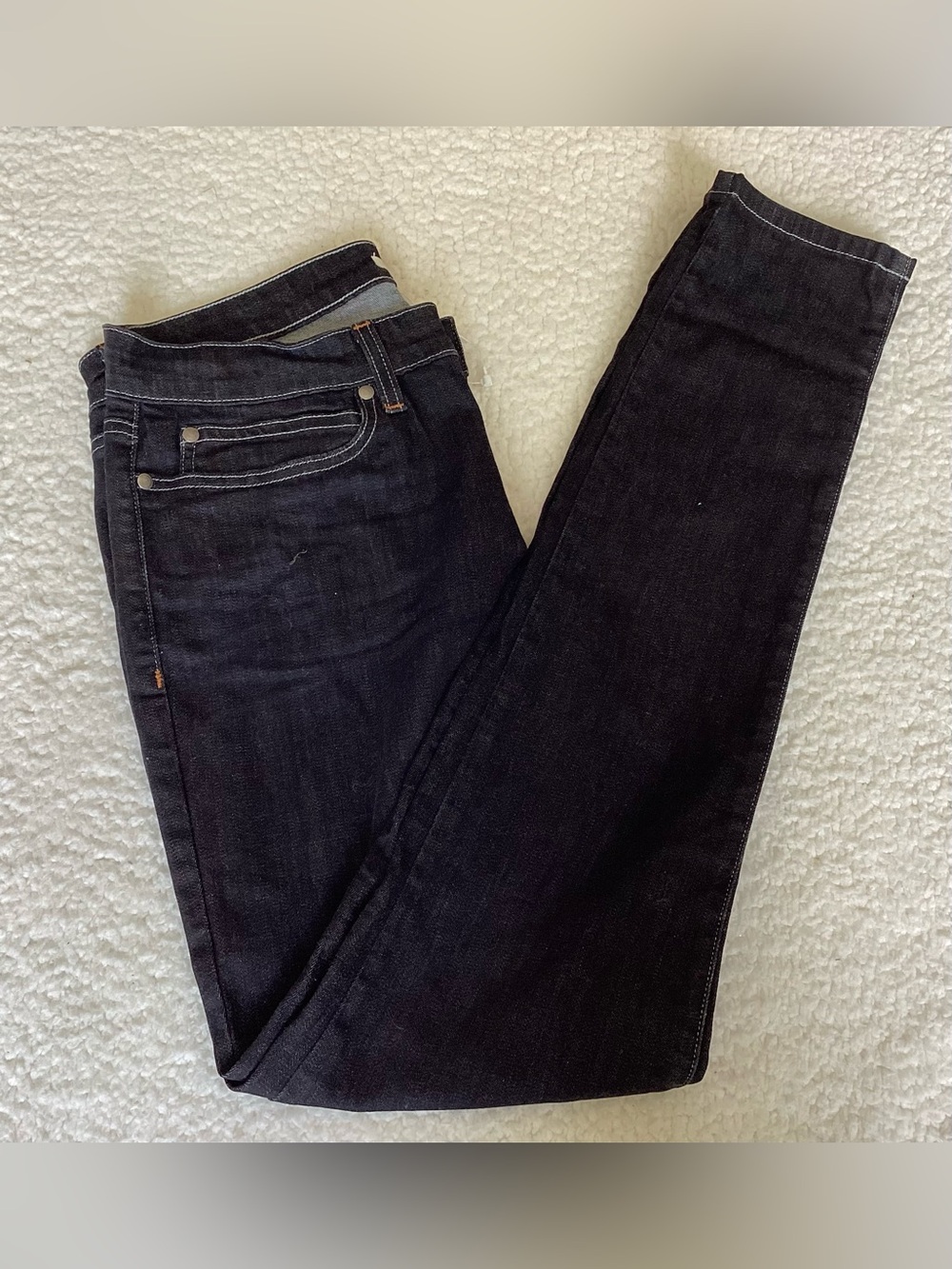 Eileen Fisher Skinny Jeans Size 8‎ Dark Wash Quiet Luxury Never Worn